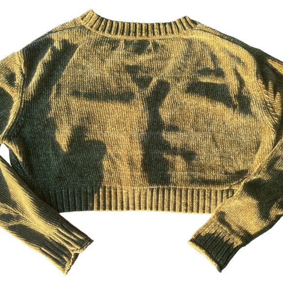 urban outfitters chenille green sweater - Picture 4 of 6